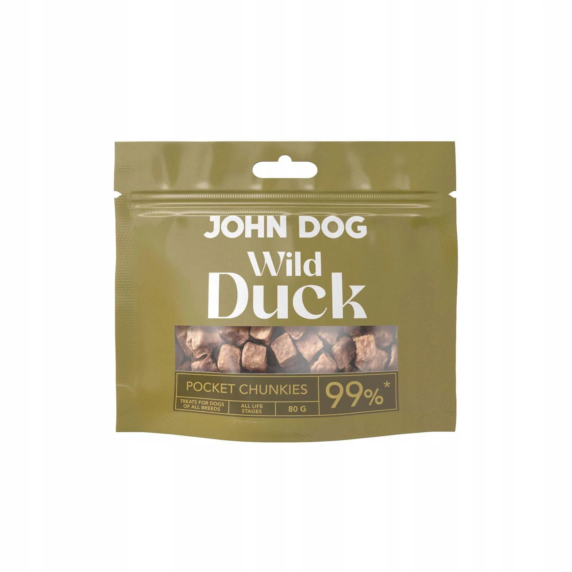 John Dog Wild Pocket Chunkies kaczka 80 g