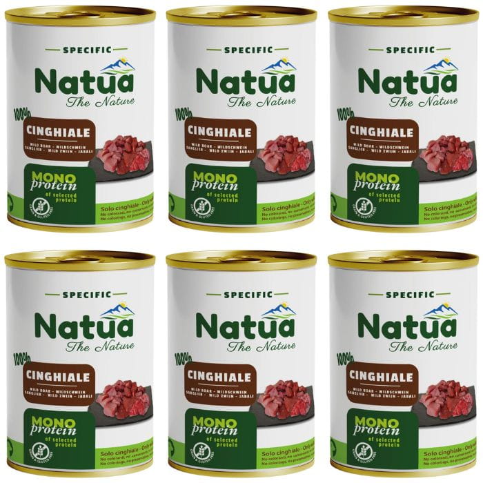 Natua Dog Specific Monoprotein dzik 400 g × 6