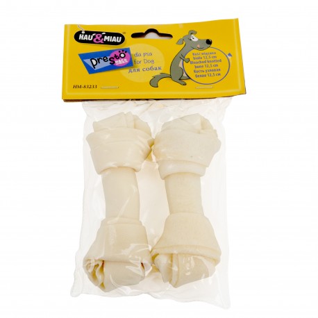 Hau&Miau kość wiązana biała 40 g × 2