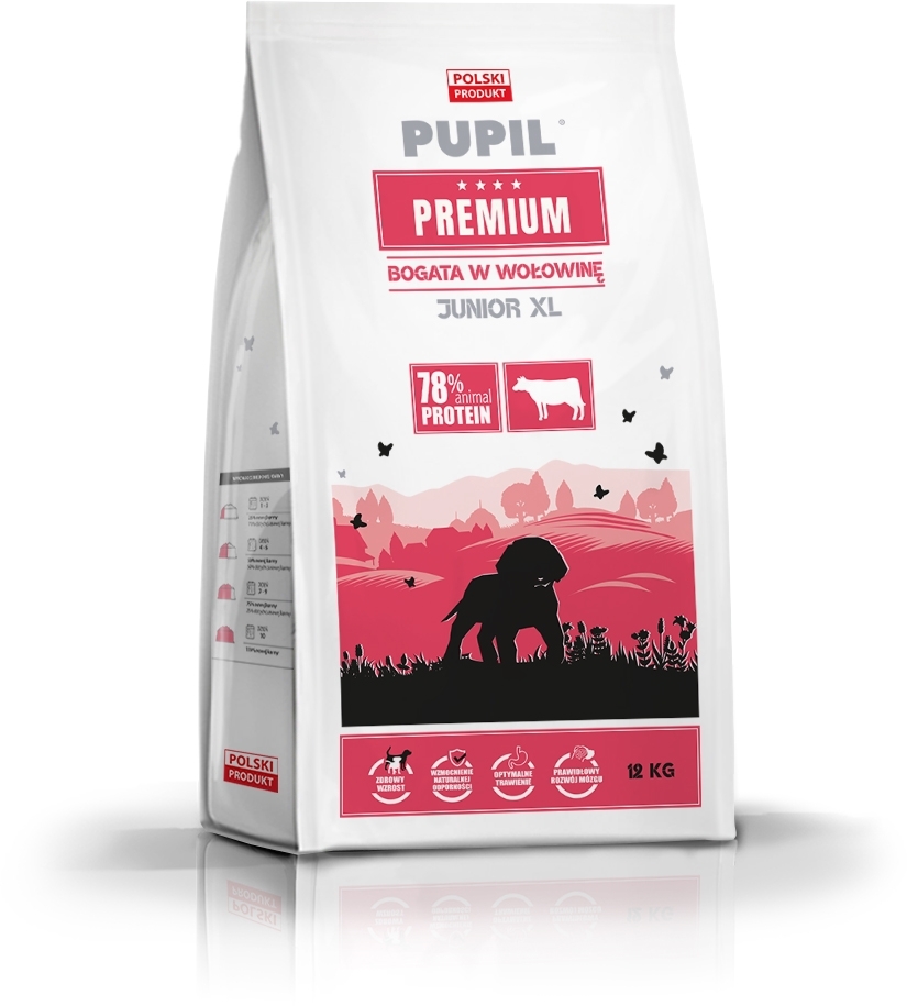 Pupil Premium wołowina junior duże rasy 12 kg
