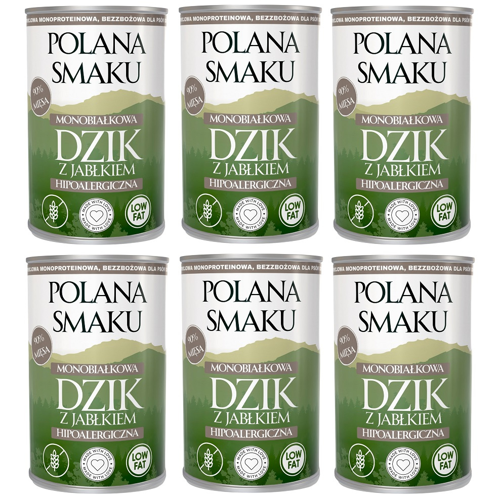 Polana Smaku dzik 400 g × 6