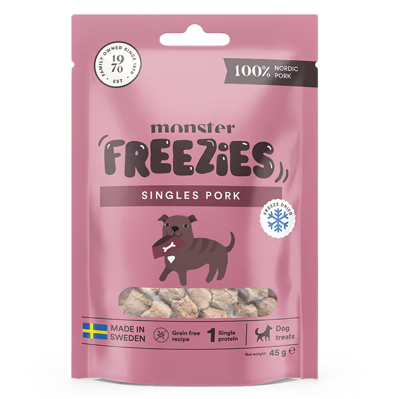 Monster Dog Treats Freezies wieprzowina 45 g