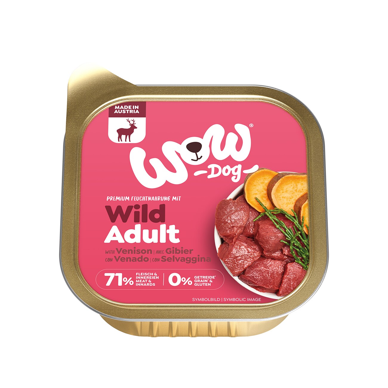 WOW dziczyzna adult 150 g × 11