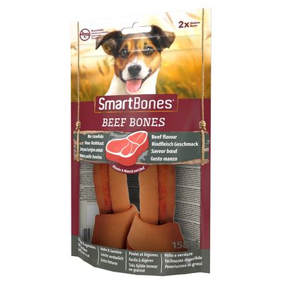 SmartBones wołowina adult średnie rasy 79 g × 2