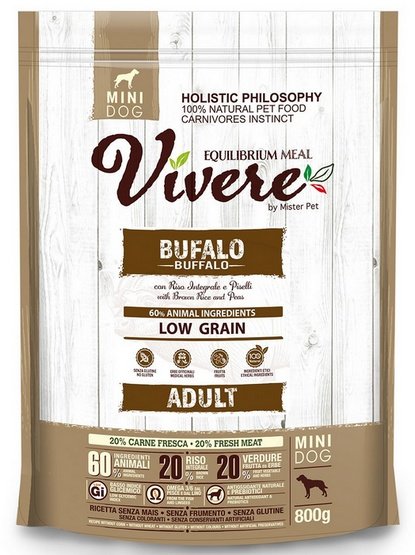 Vivere bawół adult małe rasy 800 g
