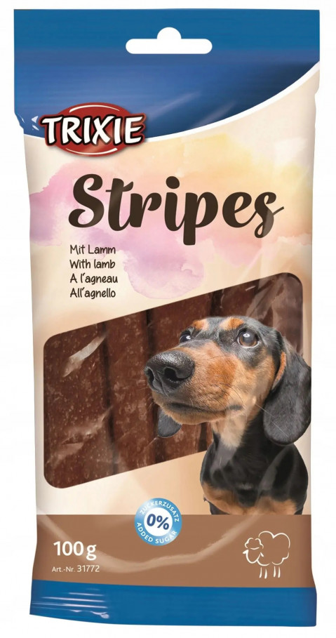 Trixie Stripes jagnięcina 10 g × 10