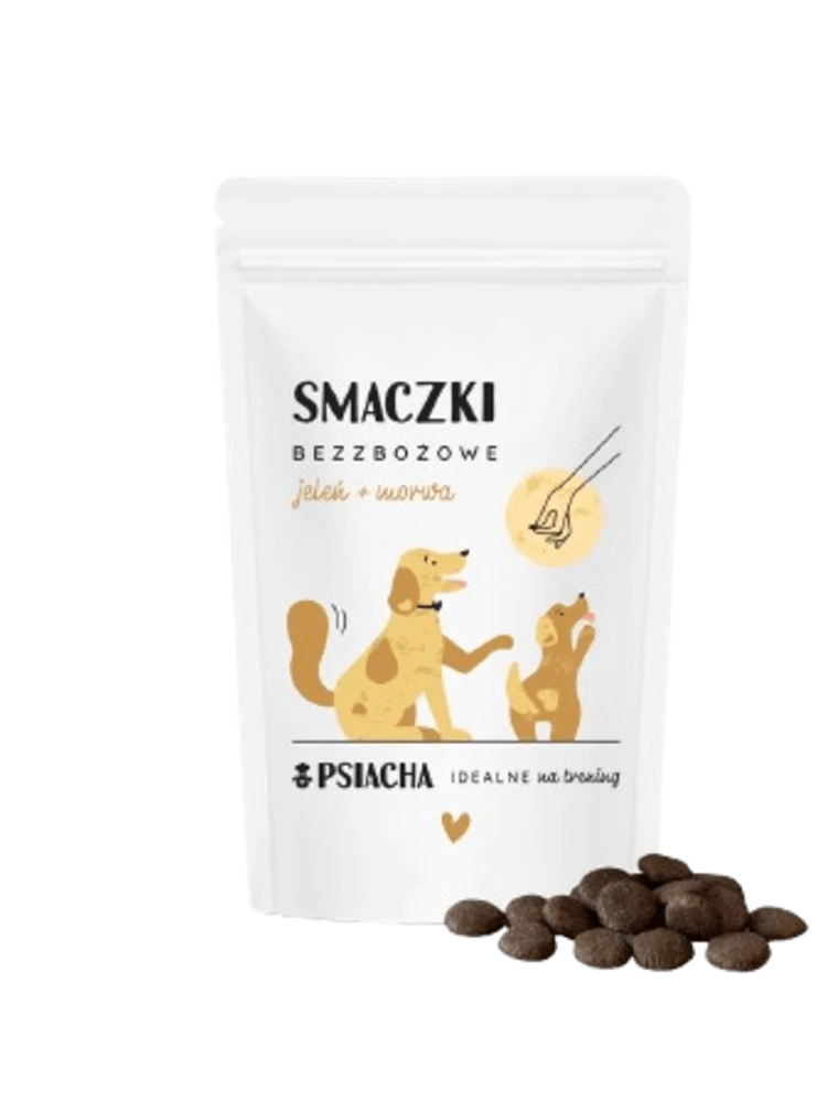 Psiacha Smaczki Bezzbożowe jeleń 80 g