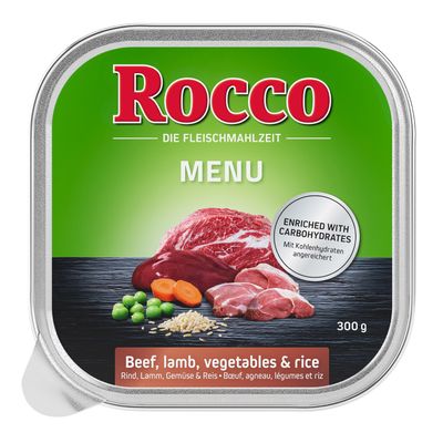 Rocco Menu jagnięcina, wołowina 300 g × 9
