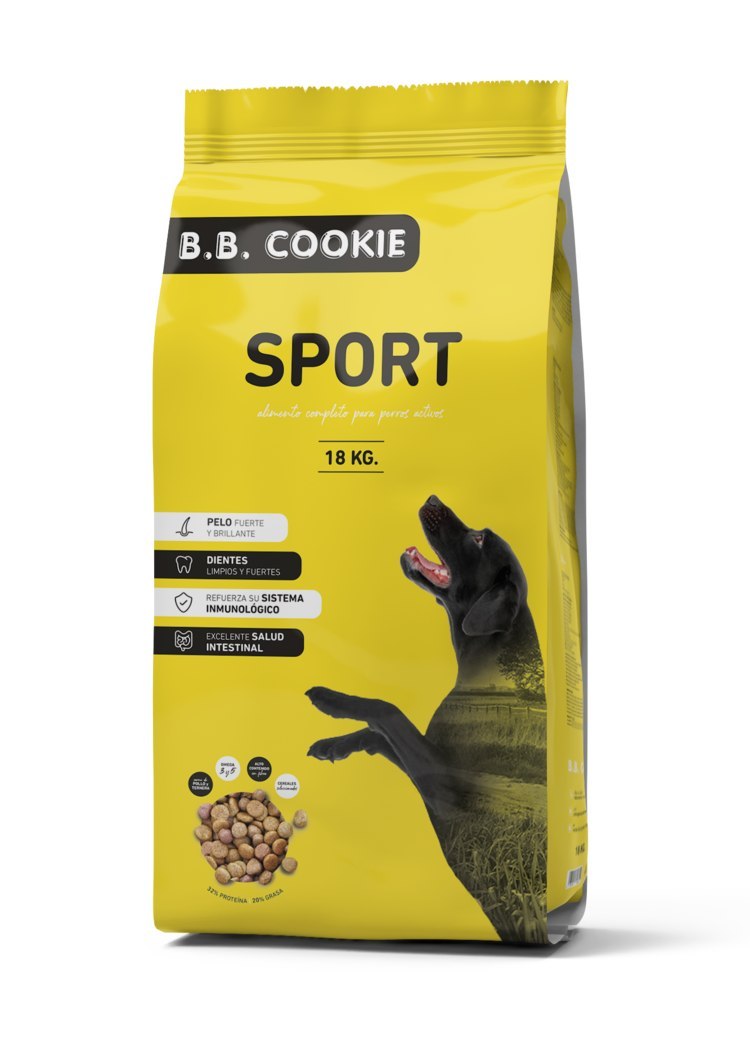Golden Pet Food B.B. Cookie Sport cielęcina, kurczak adult 18 kg