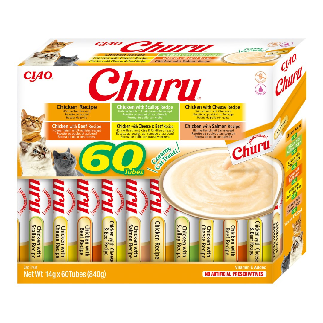 Inaba Churu mix smaków 14 g × 60
