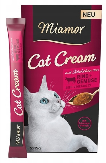 Miamor Cat Cream wołowina 15 g × 20