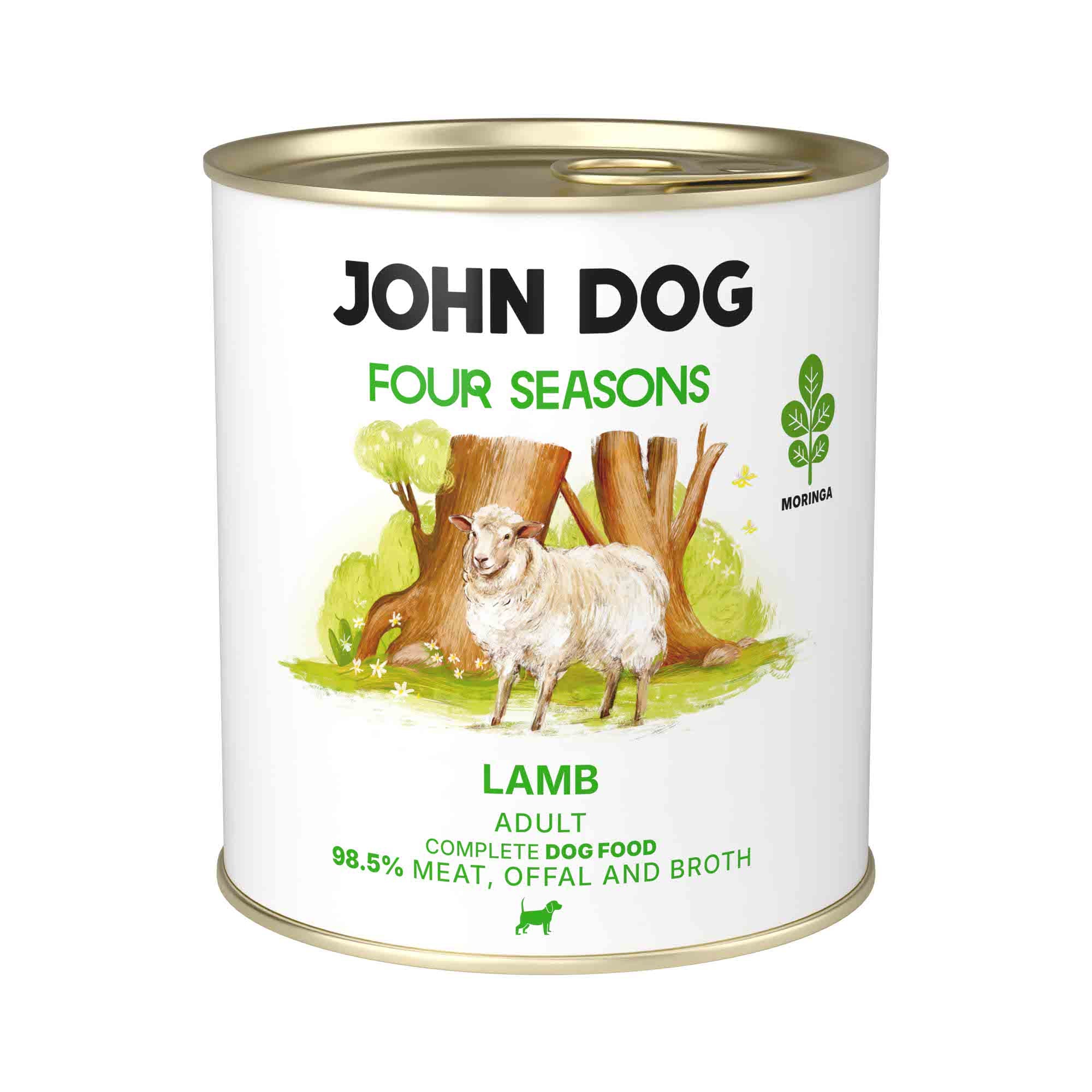 John Dog Four Seasons jagnięcina adult 800 g