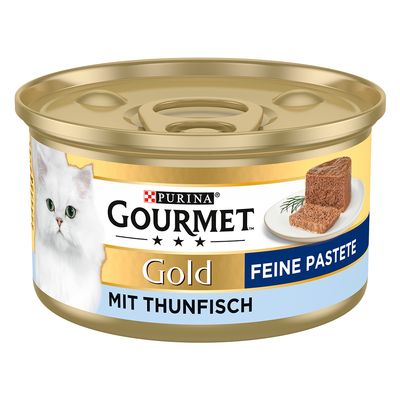 Purina Gourmet Gold tuńczyk pasztet 85 g × 48