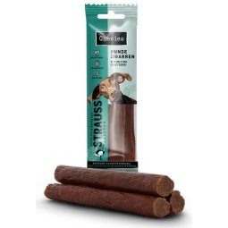 Chewies Hundezigarren struś 25 g × 3