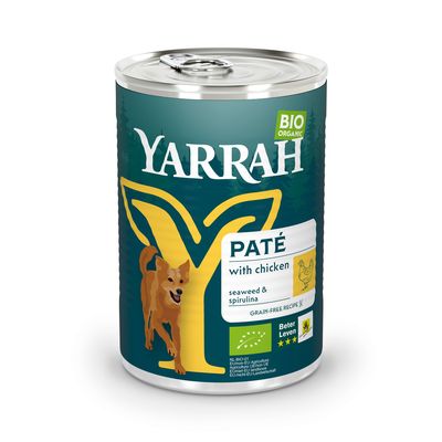 Yarrah Bio Paté kurczak 400 g × 12