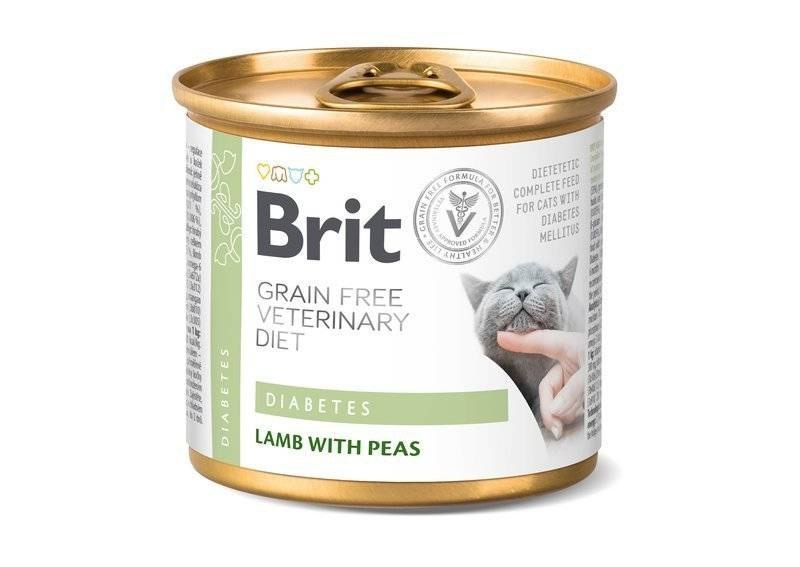 Brit Grain Free Veterinary Diet Diabetes jagnięcina z groszkiem 200 g