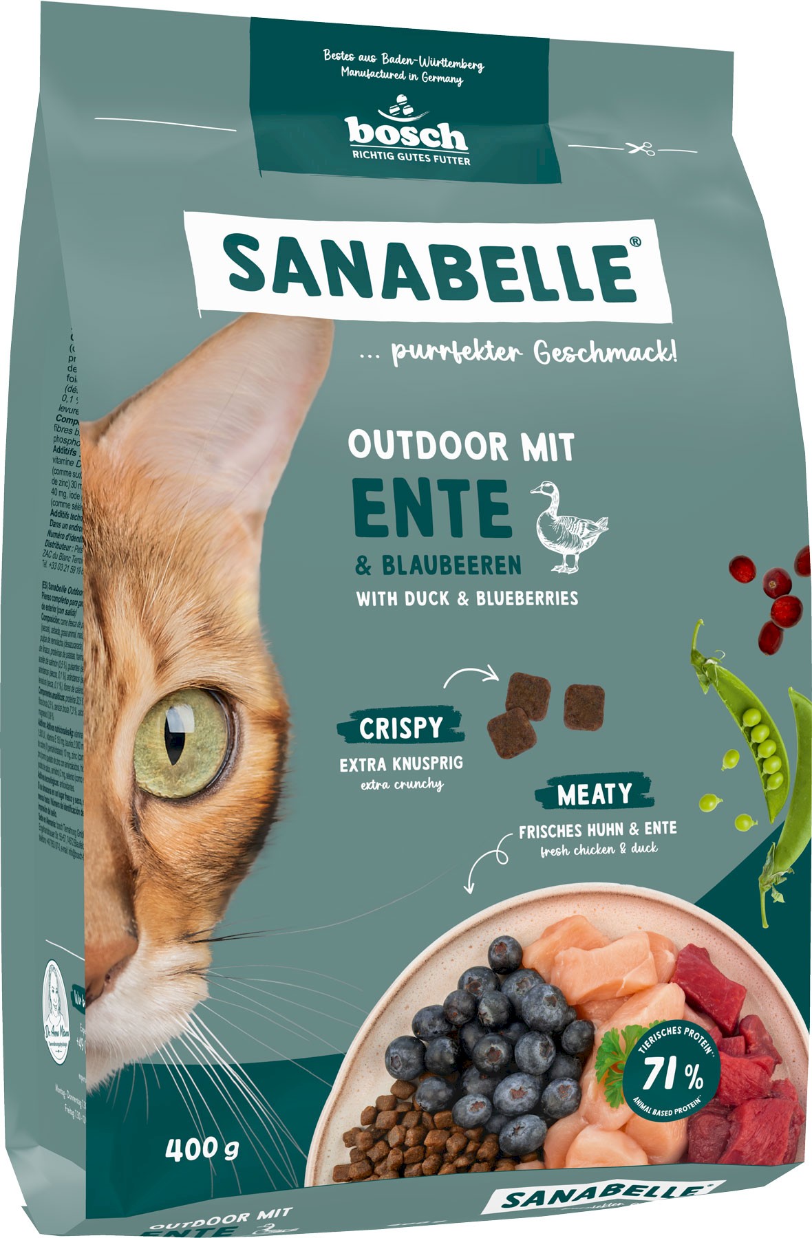 Bosch Sanabelle Outdoor kaczka adult 400 g
