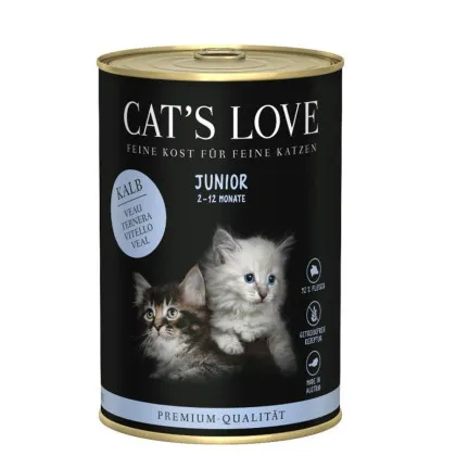 CAT'S LOVE cielęcina kitten 400 g