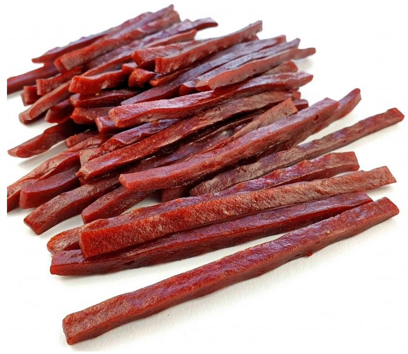 Lupipets Snacks miękkie cienkie paski z kaczki 500 g