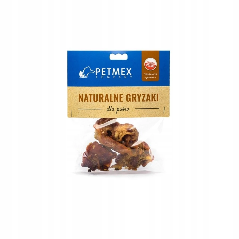 Petmex Ucho wieprzowe środkowe 100 g