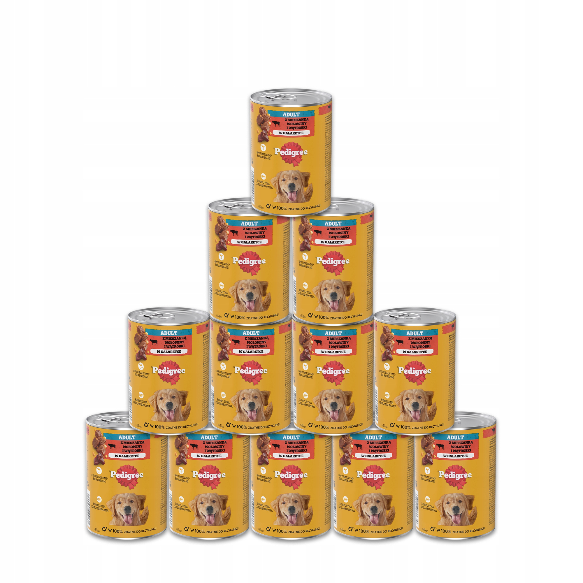 Pedigree wołowina adult 400 g × 48