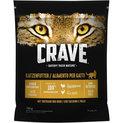 Crave indyk, kurczak adult 750 g