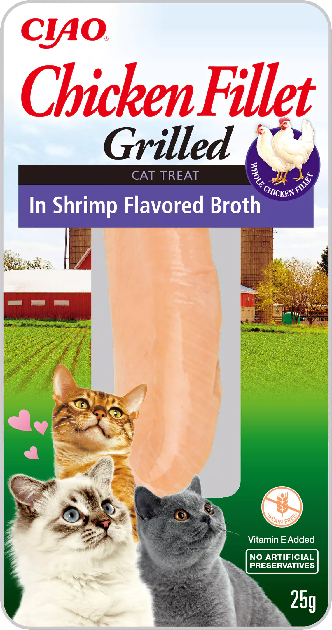 Inaba kurczak, krewetki w bulionie 25 g