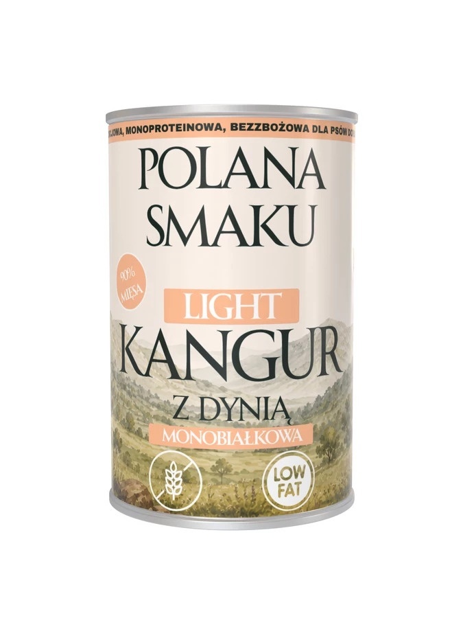 Polana Smaku Light kangur z dynią 400 g