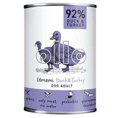 Ollo Umami kaczka, indyk adult 850 g