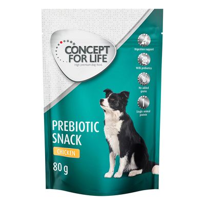 Concept for Life Prebiotic Snack kurczak 80 g × 3