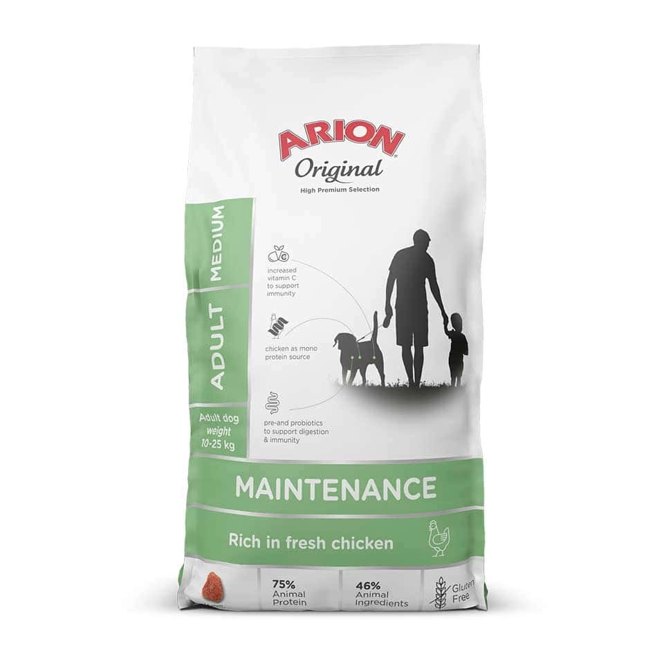 Arion Original Maintenance kurczak adult średnie rasy 12 kg