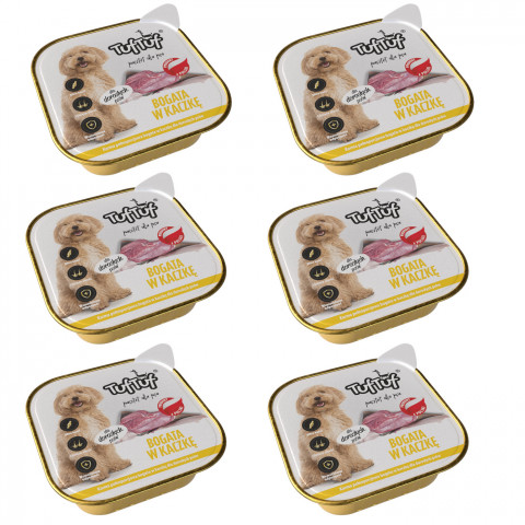 Tuf Tuf AluPak kaczka adult 300 g × 6