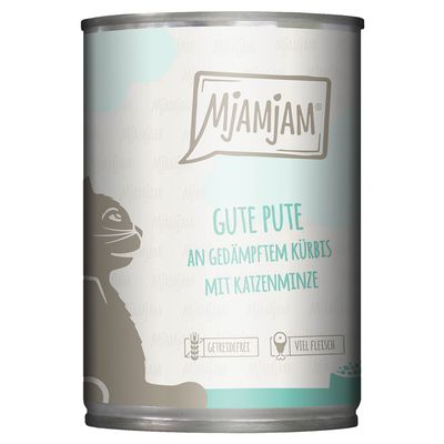 MjAMjAM indyk z dynią adult 400 g × 6