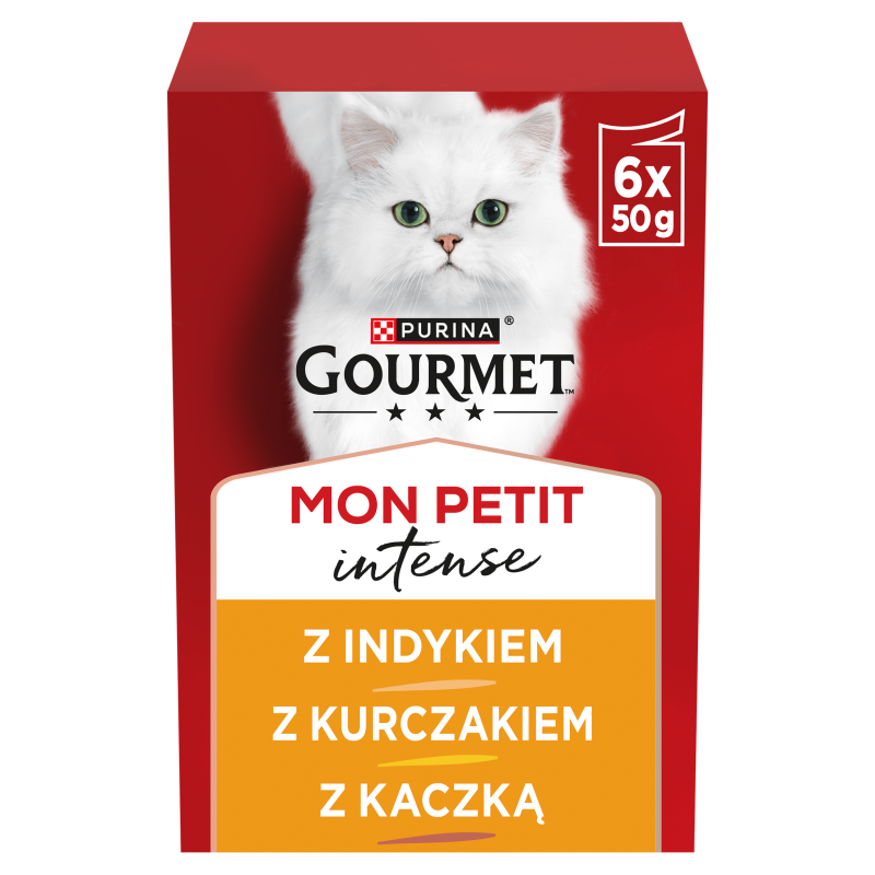 Purina Gourmet Mon Petit mix smaków 50 g × 6