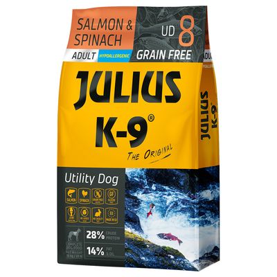 Julius-K9 łosoś adult 10 kg × 2