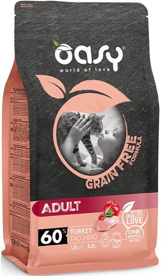 Oasy Grain Free indyk adult 300 g
