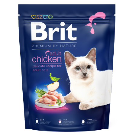 Brit Premium by Nature kurczak adult 1,5 kg