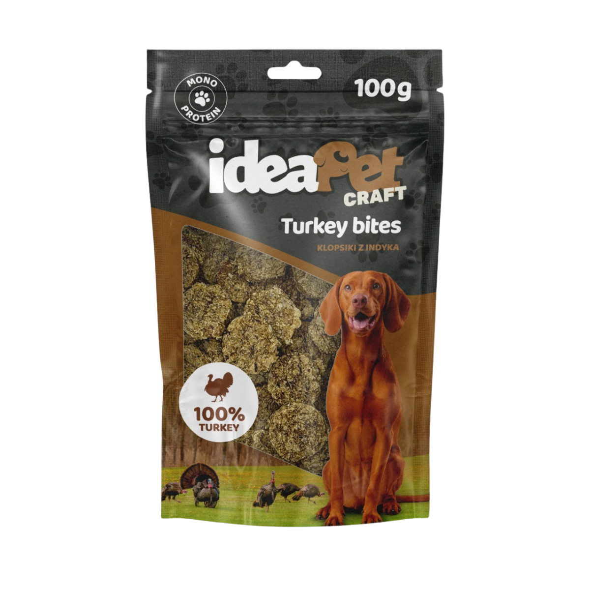 IdeaPet Craft klopsiki z indyka 100 g
