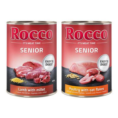 Rocco drób, jagnięcina senior 400 g × 24