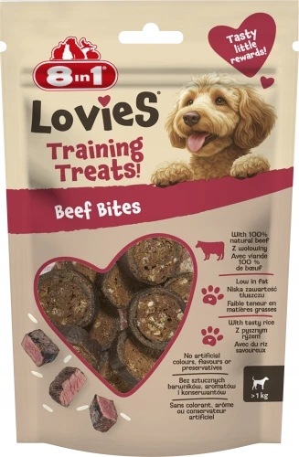 8in1 Lovies wołowina z ryżem 90 g
