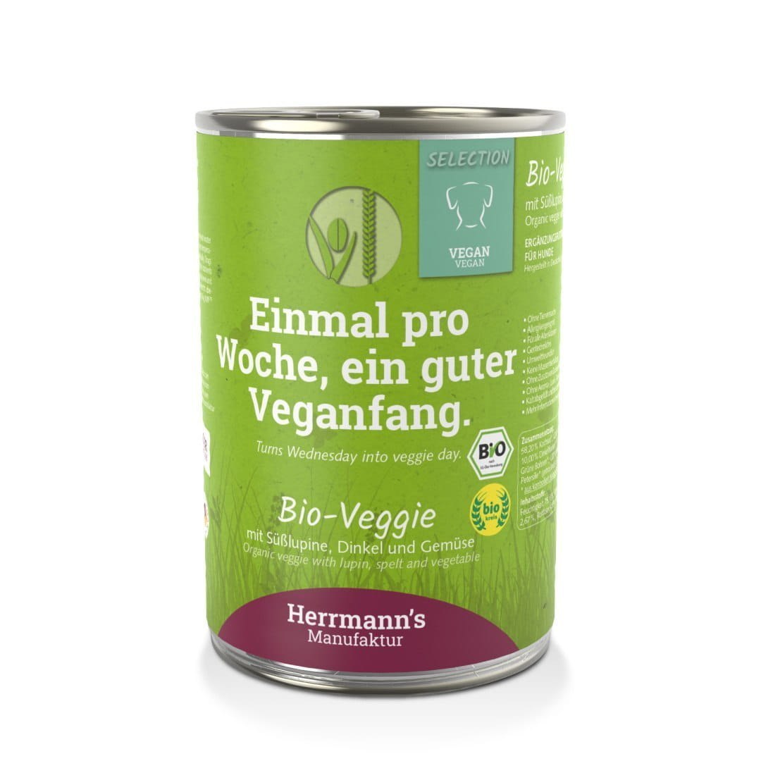 Herrmann's Selection łubin, orkisz, warzywa 400 g