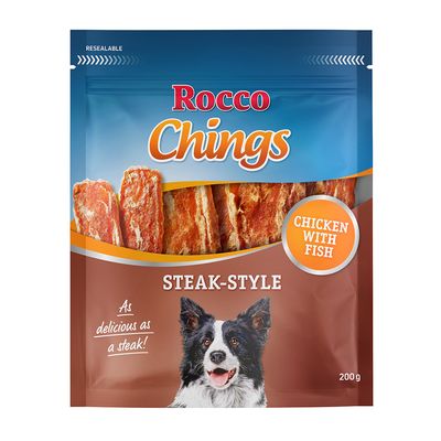Rocco Chings Steak Style kurczak 200 g × 2