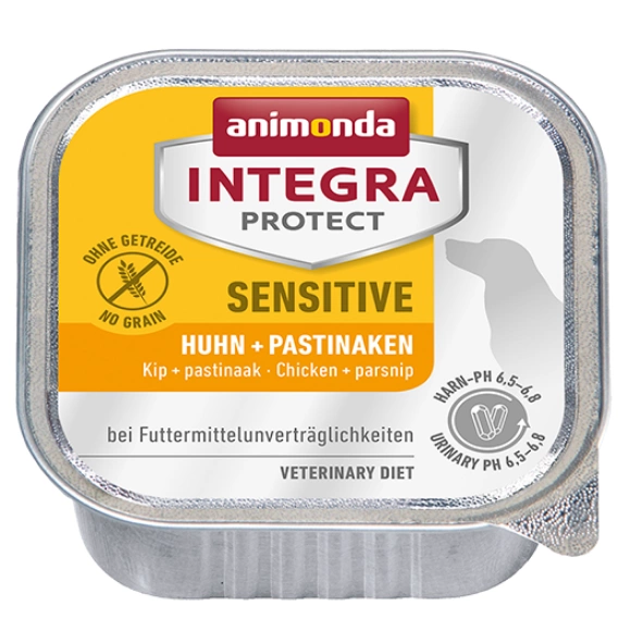 Animonda Integra Protect Sensitive kurczak adult 150 g × 24