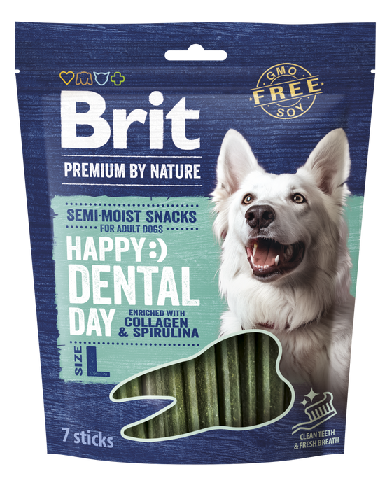 Brit Premium kolagen, spirulina duże rasy 36 g × 7