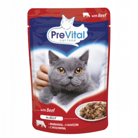 PreVital wołowina w galaretce adult 100 g