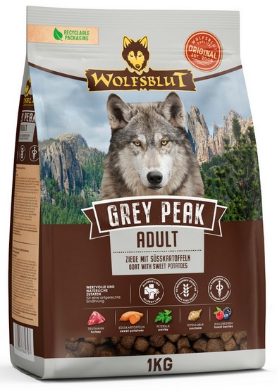 Wolfsblut Grey Peak kozina adult 1 kg