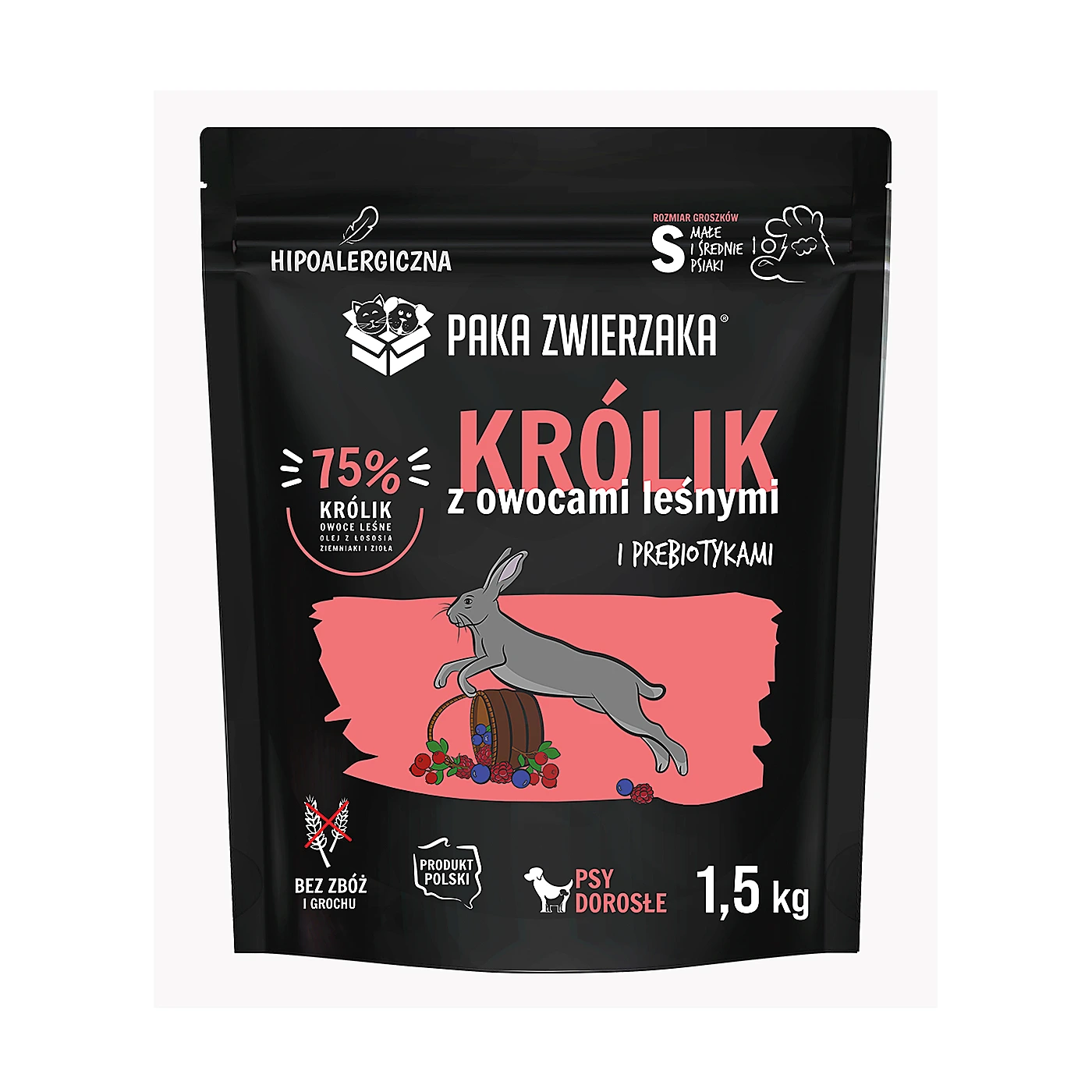 Paka Zwierzaka Seventh Heaven królik małe rasy 1,5 kg
