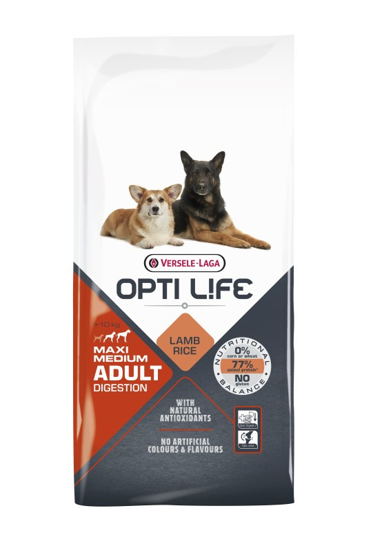 Versele-Laga Opti Life jagnięcina adult średnie rasy, duże rasy 12,5 kg