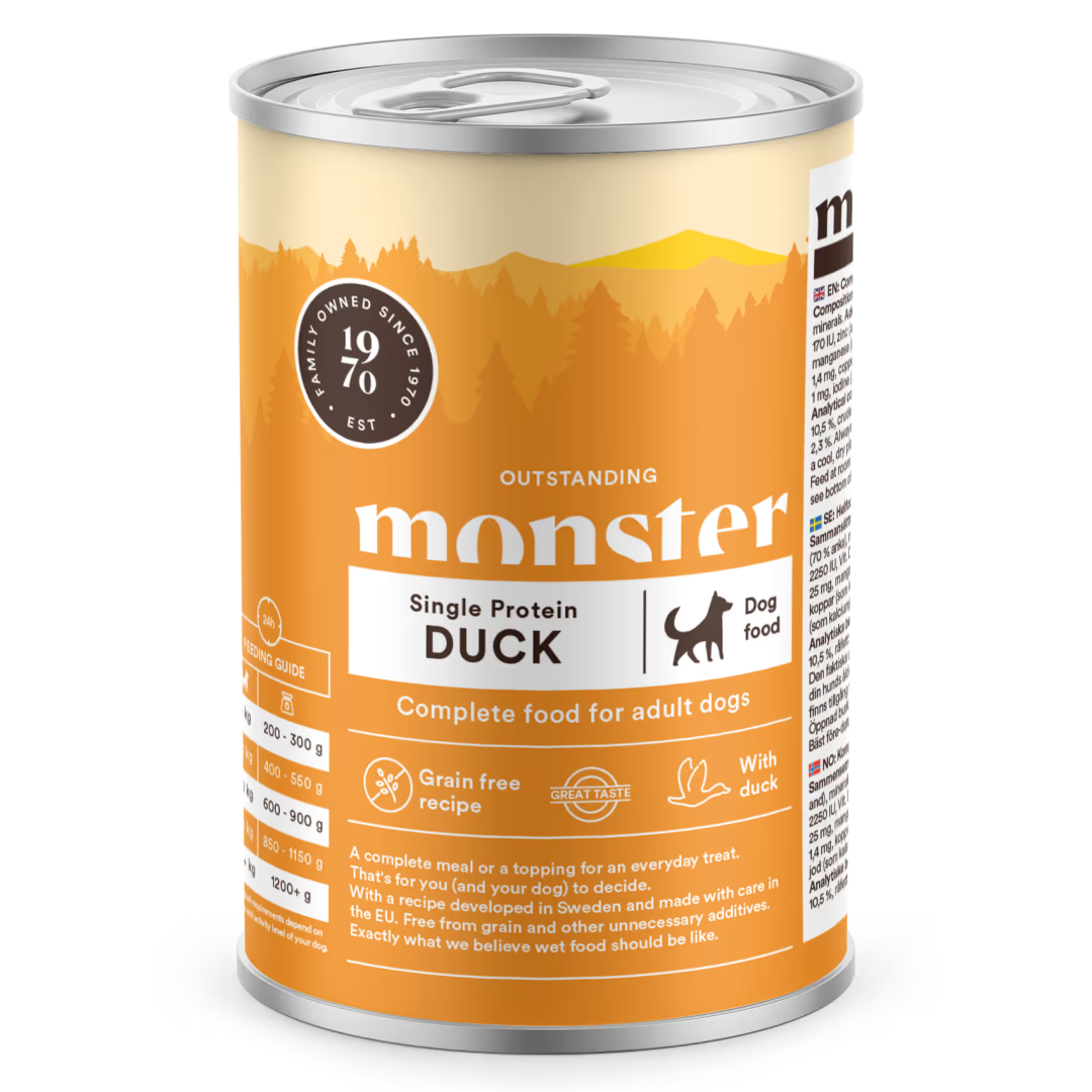Monster Single Protein kaczka adult 400 g