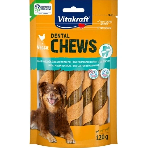 Vitakraft Dental Chews kurczak małe rasy 120 g